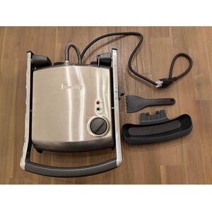 Breville Ikon Panini Grill Sandwich Press TG425XL Stainless Steel 1500W